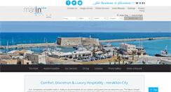 Desktop Screenshot of marinhotel.gr